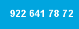 922 641 78 72